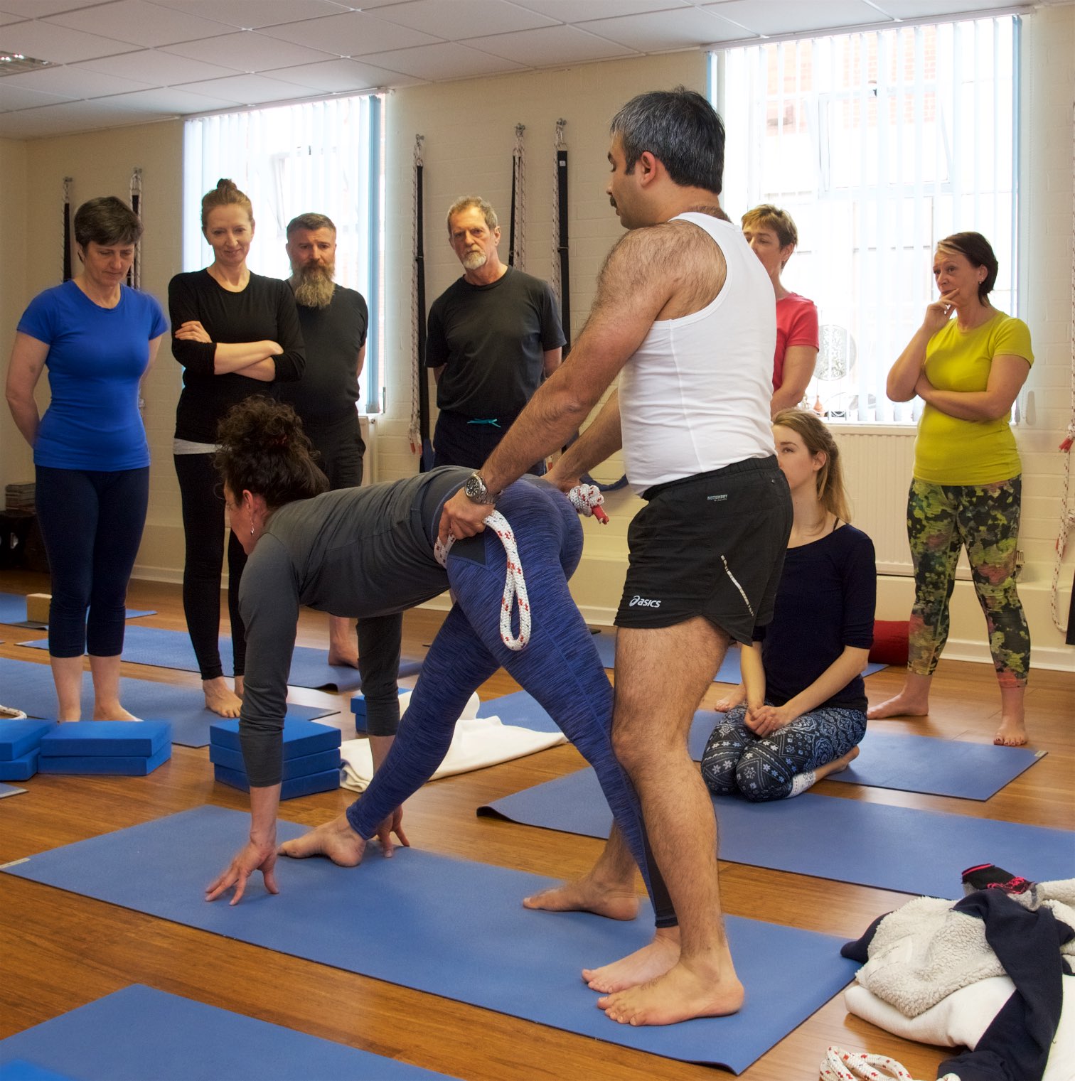 Participants Yoga Day Congleton Iyengar Yoga Centre